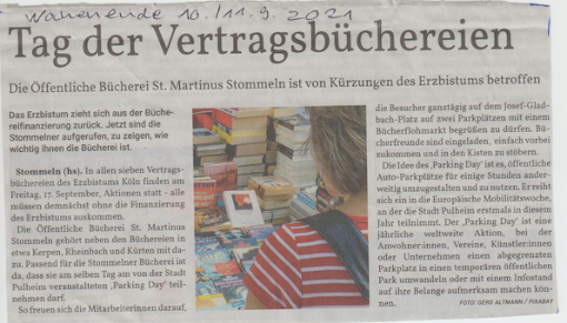 Vertragsbüchereie@wochenende